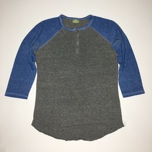 Alternative Apparel Henley Shirt Size S